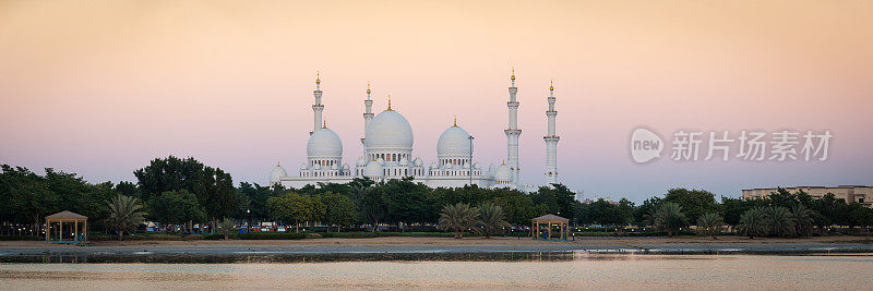 Sheikh Zayed大清真寺，阿布扎比，阿联酋